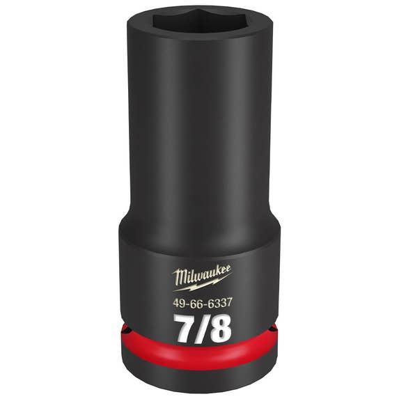 Milwaukee Shockwave Impact Duty 3/4" Drive 7/8" Deep 6 Point Socket 49-66-6337 Milwaukee Tools Milwaukee Shockwave Impact Duty 3/4" Drive 7/8" Deep 6 Point Socket 49-66-6337 -Klein Tools Shop 49 66 6337 hip4msnpanzqrkmz