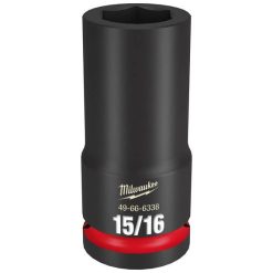 Milwaukee Tools Milwaukee Shockwave Impact Duty 3/4" Drive 15/16" Deep 6 Point Socket 49-66-6338