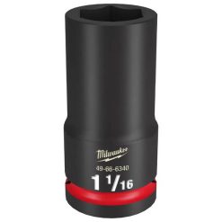 Milwaukee Tools Milwaukee Shockwave Impact Duty 3/4" Drive 1-1/16" Deep 6 Point Socket 49-66-6340