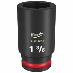 Milwaukee Tools Milwaukee Shockwave Impact Duty 3/4" Drive 1-3/8" Deep 6 Point Socket 49-66-6345