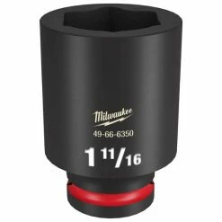 Milwaukee Tools Milwaukee Shockwave Impact Duty 3/4" Drive 1-11/16" Deep 6 Point Socket 49-66-6350
