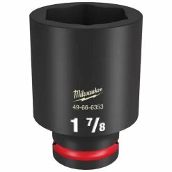 Milwaukee Tools Milwaukee Shockwave Impact Duty 3/4" Drive 1-7/8" Deep 6 Point Socket 49-66-6353