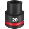 Milwaukee Tools Milwaukee Shockwave Impact Duty 3/4" Drive 20mm Standard 6 Point Socket 49-66-6358 -Klein Tools Shop 49 66 6358 t0ysqjaau1bkolvd