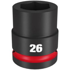 Milwaukee Tools Milwaukee Shockwave Impact Duty 3/4" Drive 26mm Standard 6 Point Socket 49-66-6364