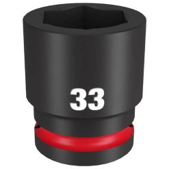 Milwaukee Tools Milwaukee Shockwave Impact Duty 3/4" Drive 33mm Standard 6 Point Socket 49-66-6371
