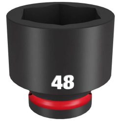 Milwaukee Tools Milwaukee Shockwave Impact Duty 3/4" Drive 48mm Standard 6 Point Socket 49-66-6386