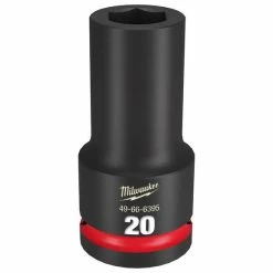 Milwaukee Tools Milwaukee Shockwave Impact Duty 3/4" Drive 20mm Deep 6 Point Socket 49-66-6395