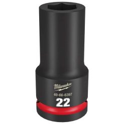 Milwaukee Tools Milwaukee Shockwave Impact Duty 3/4" Drive 22mm Deep 6 Point Socket 49-66-6397