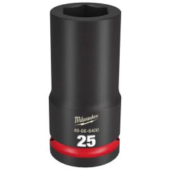 Milwaukee Tools Milwaukee Shockwave Impact Duty 3/4" Drive 25mm Deep 6 Point Socket 49-66-6400