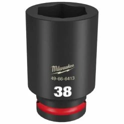 Milwaukee Tools Milwaukee Shockwave Impact Duty 3/4" Drive 38mm Deep 6 Point Socket 49-66-6413