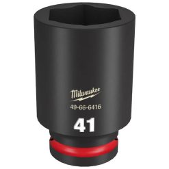 Milwaukee Tools Milwaukee Shockwave Impact Duty 3/4" Drive 41mm Deep 6 Point Socket 49-66-6416