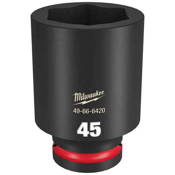 Milwaukee Shockwave Impact Duty 3/4" Drive 45mm Deep 6 Point Socket 49-66-6420 Milwaukee Tools Milwaukee Shockwave Impact Duty 3/4" Drive 45mm Deep 6 Point Socket 49-66-6420 -Klein Tools Shop 49 66 6420 djgu2aeo9ffgsnpj