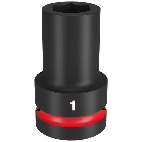 Milwaukee Shockwave Impact Duty 1" Drive 1" Deep 6 Point Socket 49-66-6504 Milwaukee Tools Milwaukee Shockwave Impact Duty 1" Drive 1" Deep 6 Point Socket 49-66-6504 -Klein Tools Shop 49 66 6504 vlonmgevyi8t7oia