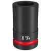 Milwaukee Tools Milwaukee Shockwave Impact Duty 1" Drive 1-1/4" Deep 6 Point Socket 49-66-6508