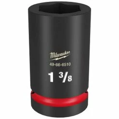 Milwaukee Tools Milwaukee Shockwave Impact Duty 1" Drive 1-3/8" Deep 6 Point Socket 49-66-6510