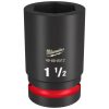 Milwaukee Tools Milwaukee Shockwave Impact Duty 1" Drive 1-1/2" Deep 6 Point Socket 49-66-6512