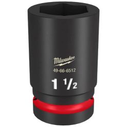 Milwaukee Tools Milwaukee Shockwave Impact Duty 1" Drive 1-1/2" Deep 6 Point Socket 49-66-6512