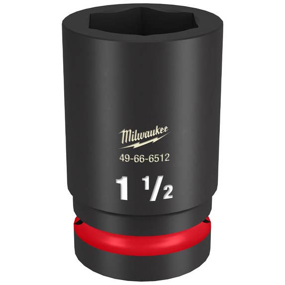 Milwaukee Shockwave Impact Duty 1" Drive 1-1/2" Deep 6 Point Socket 49-66-6512 Milwaukee Tools Milwaukee Shockwave Impact Duty 1" Drive 1-1/2" Deep 6 Point Socket 49-66-6512 -Klein Tools Shop 49 66 6512 6dq3mm16op9ob1as