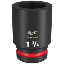 Milwaukee Tools Milwaukee Shockwave Impact Duty 1" Drive 1-3/4" Deep 6 Point Socket 49-66-6516