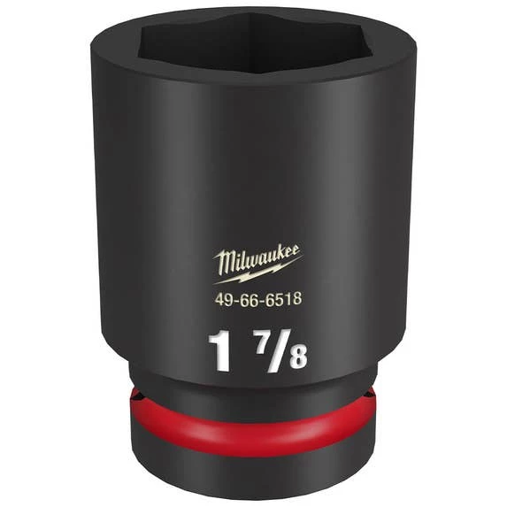 Milwaukee Tools Milwaukee Shockwave Impact Duty 1" Drive 1-7/8" Deep 6 Point Socket 49-66-6518