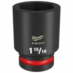 Milwaukee Tools Milwaukee Shockwave Impact Duty 1" Drive 1-15/16" Deep 6 Point Socket 49-66-6519