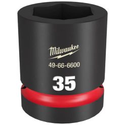 Milwaukee Tools Milwaukee Shockwave Impact Duty 1" Drive 35mm Standard 6 Point Socket 49-66-6600