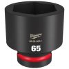 Milwaukee Tools Milwaukee Shockwave Impact Duty 1" Drive 65mm Standard 6 Point Socket 49-66-6614