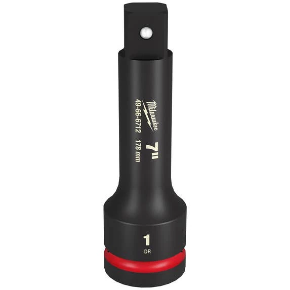 Milwaukee Tools Milwaukee Shockwave Impact Duty 1" Drive 7" Socket Extension 49-66-6712