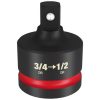 Milwaukee Tools Milwaukee Shockwave Impact Duty 3/4" To 1/2" Drive Reducer 49-66-6728 -Klein Tools Shop 49 66 6728 icww8rdgylth2xvx