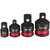 Milwaukee Tools Milwaukee 4 Piece Shockwave Impact Duty 1/4" - 1/2" Drive Adapter Set 49-66-6742