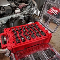 Milwaukee Tools Milwaukee 27Pc. SHOCKWAVE Impact Duty 1/2" Drive Metric & SAE PACKOUT Standard Socket Set 49-66-6804 5 Milwaukee Tools Milwaukee 27Pc. SHOCKWAVE Impact Duty 1/2" Drive Metric & SAE PACKOUT Standard Socket Set 49-66-6804 -Klein Tools Shop 49 66 6804 4