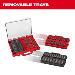 Milwaukee Tools Milwaukee 36Pc. SHOCKWAVE Impact Duty 3/8" Drive Metric & SAE PACKOUT Deep Socket Set 49-66-6805 4 Milwaukee Tools Milwaukee 36Pc. SHOCKWAVE Impact Duty 3/8" Drive Metric & SAE PACKOUT Deep Socket Set 49-66-6805 -Klein Tools Shop 49 66 6805 3