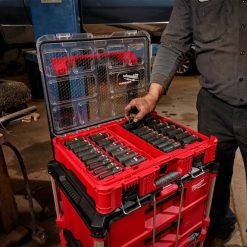 Milwaukee Tools Milwaukee 36Pc. SHOCKWAVE Impact Duty 3/8" Drive Metric & SAE PACKOUT Deep Socket Set 49-66-6805 5 Milwaukee Tools Milwaukee 36Pc. SHOCKWAVE Impact Duty 3/8" Drive Metric & SAE PACKOUT Deep Socket Set 49-66-6805 -Klein Tools Shop 49 66 6805 4