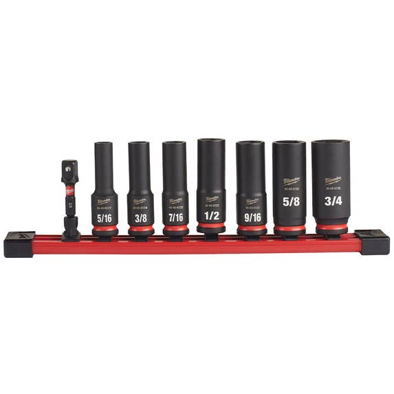 Milwaukee 8 Piece Shockwave Impact Duty 3/8" Drive SAE Deep 6 Point Socket Set 49-66-7024 Milwaukee Tools Milwaukee 8 Piece Shockwave Impact Duty 3/8" Drive SAE Deep 6 Point Socket Set 49-66-7024 -Klein Tools Shop 49 66 7024 7nvnh1u3doy45iti