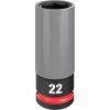 Milwaukee Tools Milwaukee SHOCKWAVE Impact Duty™ 1/2 Drive 22MM Metric Lug Nut Wheel Socket 49-66-7807 2 Milwaukee Tools Milwaukee SHOCKWAVE Impact Duty™ 1/2 Drive 22MM Metric Lug Nut Wheel Socket 49-66-7807 -Klein Tools Shop 49 66 7807 1