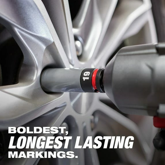 Milwaukee Tools Milwaukee SHOCKWAVE Impact Duty™ 1/2 Drive 22MM Metric Lug Nut Wheel Socket 49-66-7807 - Image 6