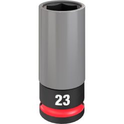 Milwaukee Tools Milwaukee SHOCKWAVE Impact Duty™ 1/2 Drive 23MM Metric Lug Nut Wheel Socket 49-66-7808