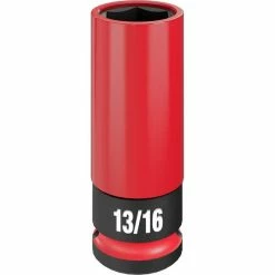Milwaukee Tools Milwaukee SHOCKWAVE Impact Duty™ 1/2 Drive 13/16" SAE Lug Nut Wheel Socket 49-66-7811