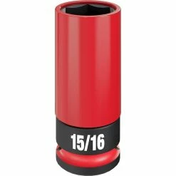 Milwaukee Tools Milwaukee SHOCKWAVE Impact Duty™ 1/2 Drive 15/16" SAE Lug Nut Wheel Socket 49-66-7813