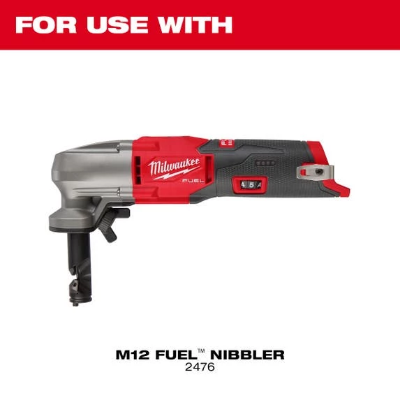 Milwaukee Tools M12 FUEL 16 Ga Nibbler Die Holder Extension 49-72-0152 - Image 3