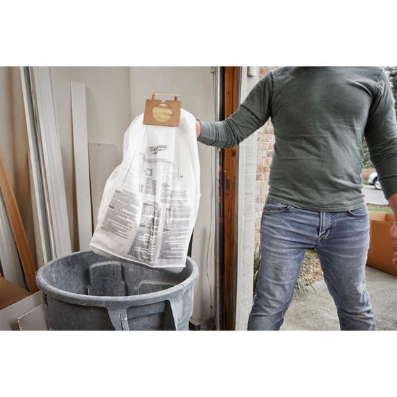 Milwaukee Fleece Dust Bags (5PK) - 9 Gallon 49-90-1989 Milwaukee Tools Milwaukee Fleece Dust Bags (5PK) - 9 Gallon 49-90-1989 -Klein Tools Shop 49 90 1989 a