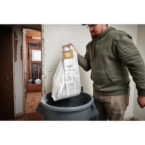 Milwaukee Tools Milwaukee Fleece Dust Bags (5PK) - 12 Gallon 49-90-1999 - Image 5