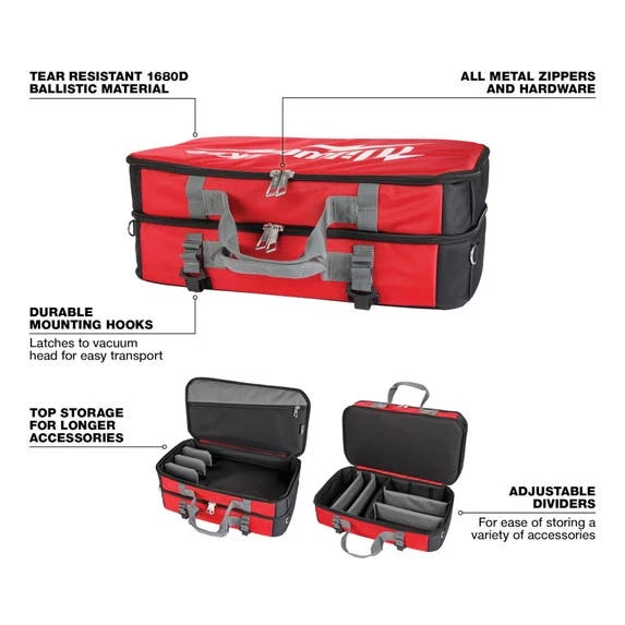Milwaukee Tools Milwaukee Vacuum Tool Storage Bag 49-90-2019 - Image 6