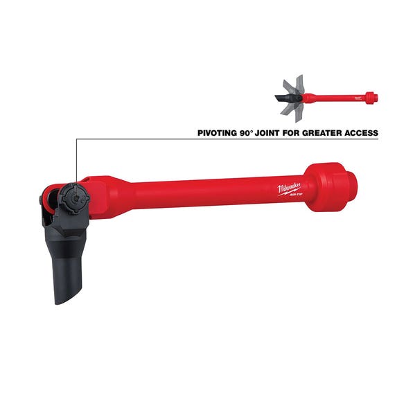 Milwaukee AIR-TIP Pivoting Extension Wand Vacuum Attachment 49-90-2031 Milwaukee Tools Milwaukee AIR-TIP Pivoting Extension Wand Vacuum Attachment 49-90-2031 -Klein Tools Shop 49 90 2031 3 c3ree1bo71elijcq
