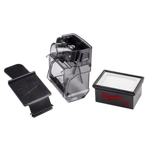 Milwaukee M18 FUEL HAMMERVAC Accessory Dust Box; Filter; and Lid 49-90-2344 Milwaukee Tools Milwaukee M18 FUEL HAMMERVAC Accessory Dust Box; Filter; And Lid 49-90-2344 -Klein Tools Shop 49 90