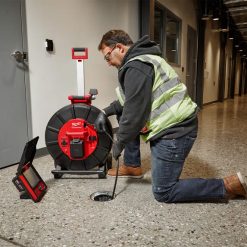 Milwaukee Tools Milwaukee M18 325' Stiff Pipeline Inspection Reel 2976-20 -Klein Tools Shop 4 6