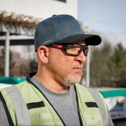 Milwaukee Tools Milwaukee WORKSKIN Performance Fitted Hat - Blue 507BL -Klein Tools Shop 507bl 4