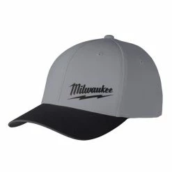 Milwaukee Tools Milwaukee WORKSKIN Performance Fitted Hat - Dark Gray 507DG