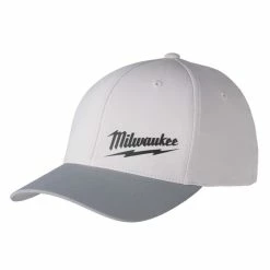 Milwaukee Tools Milwaukee WORKSKIN Performance Fitted Hat - Gray 507G