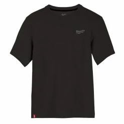 Milwaukee Tools Milwaukee Hybrid Short Sleeve Work Tee - Black 603B